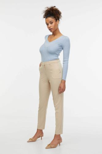 Orsay γυναικείο παντελόνι υφασμάτινο μονόχρωμο με τσέπες - 1000137-X14-1208 Μπεζ